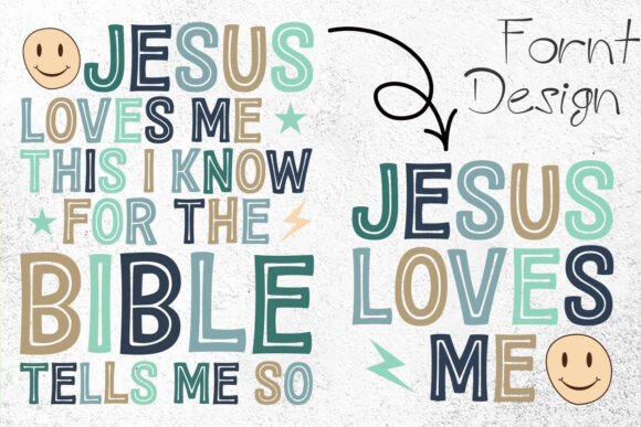 Download Jesus Loves Me Biblical Toddler Svg - Premium Bundle